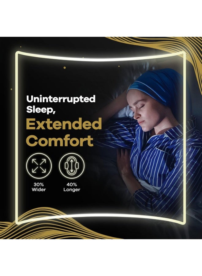 Always Dreamzz pad Cottony Soft Maxi Thick, Night long sanitary pads with wings, 7ct - Image 5
